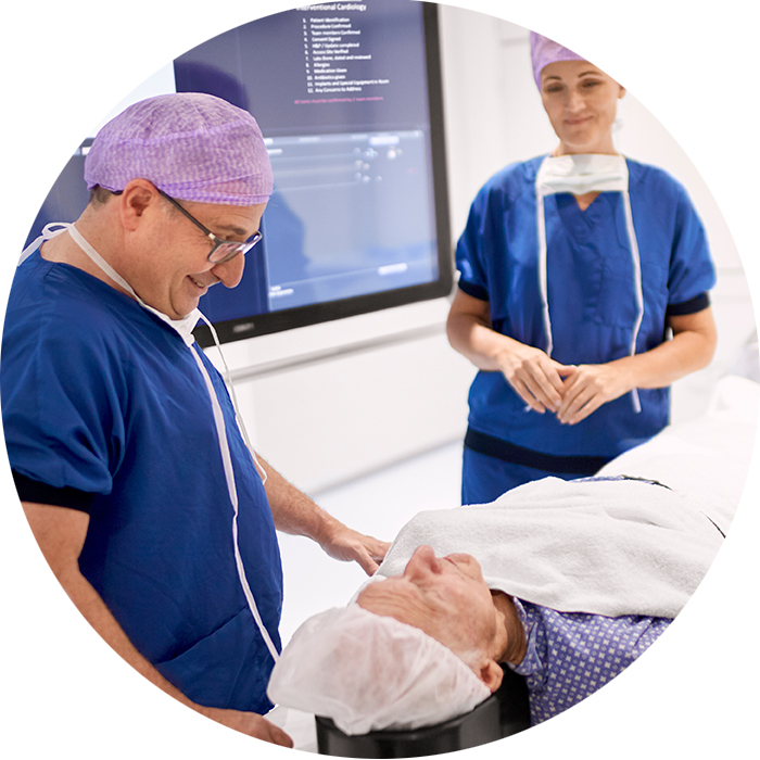 Hartpati&euml;nt onder behandeling voor structurele hartaandoeningen