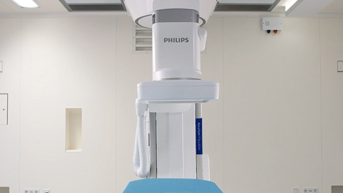Philips Azurion&nbsp;7 M20 avec FlexArm en radiologie interventionnelle