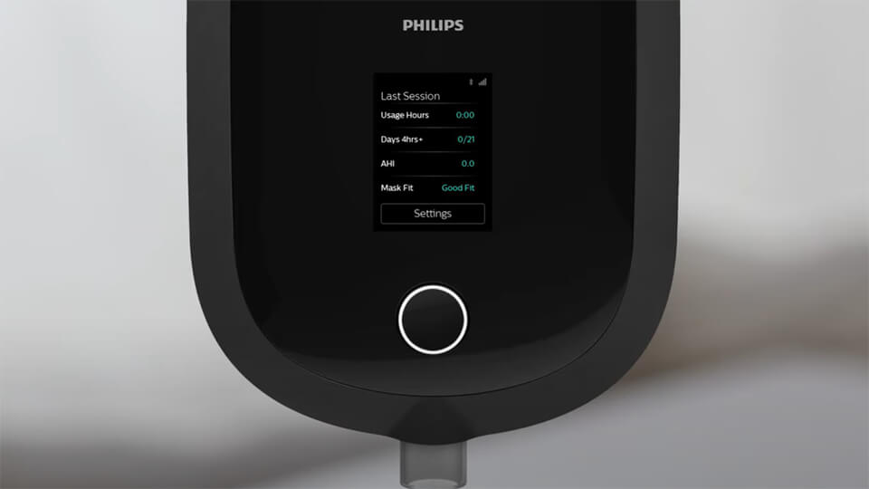 Menus et caract&eacute;ristiques de confort de l&rsquo;appareil Philips DreamStation&nbsp;2
