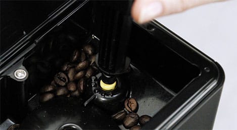 R&eacute;glages du broyeur de la machine espresso Philips