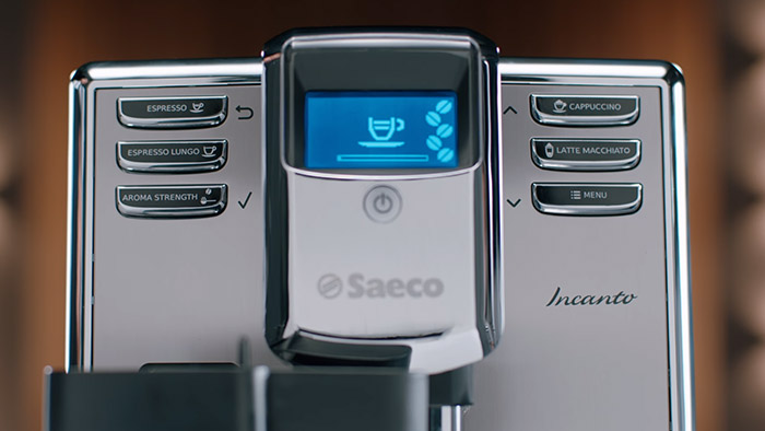 R&eacute;glages d'intensit&eacute; de l'ar&ocirc;me