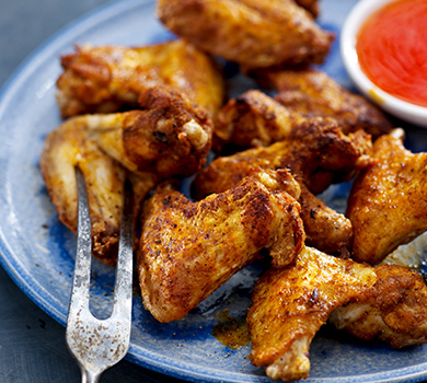 Ailes de poulet tendres et croustillantes