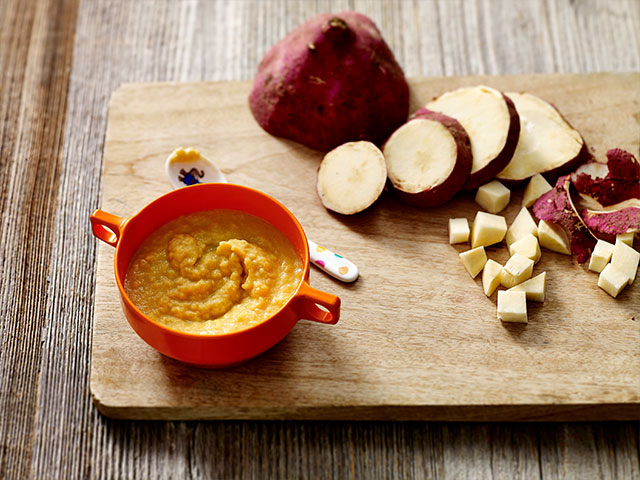 De zoete kant van kip en appel