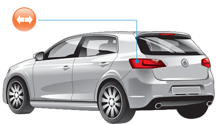 Clignotant arri&egrave;re