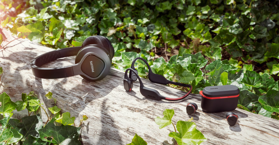 Gamme d'&eacute;couteurs de sport Philips