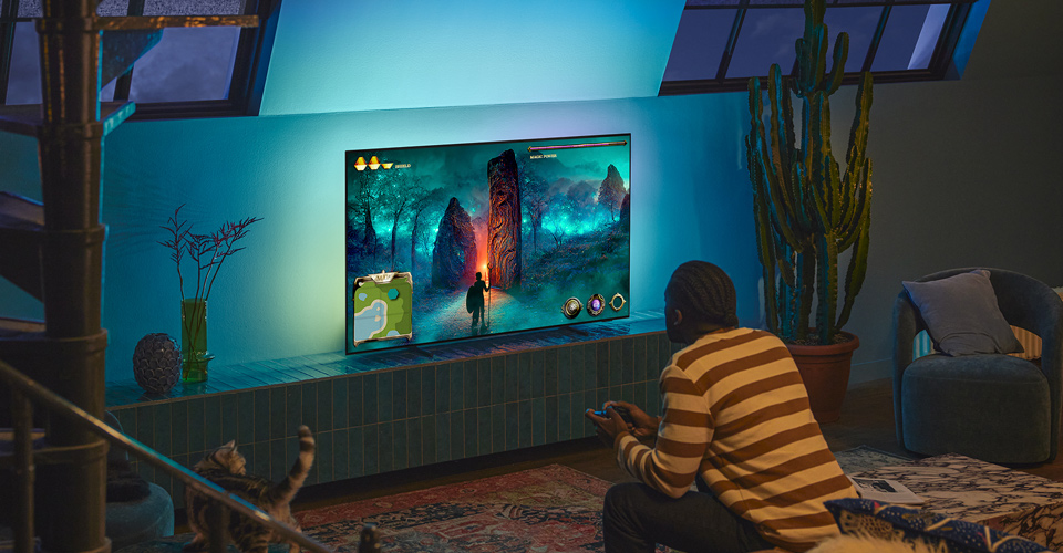 Philips OLED TV verbeterde gamingfunctie