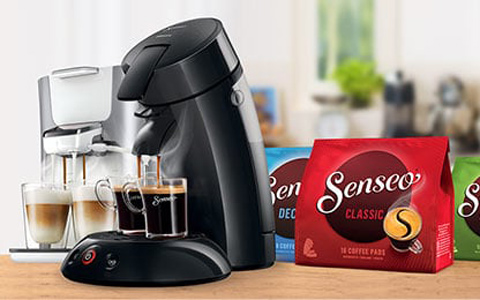 SENSEO&reg; koffiepadmachines