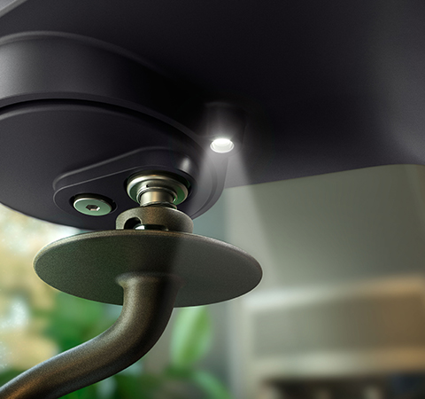 &Eacute;clairage automatique du bol