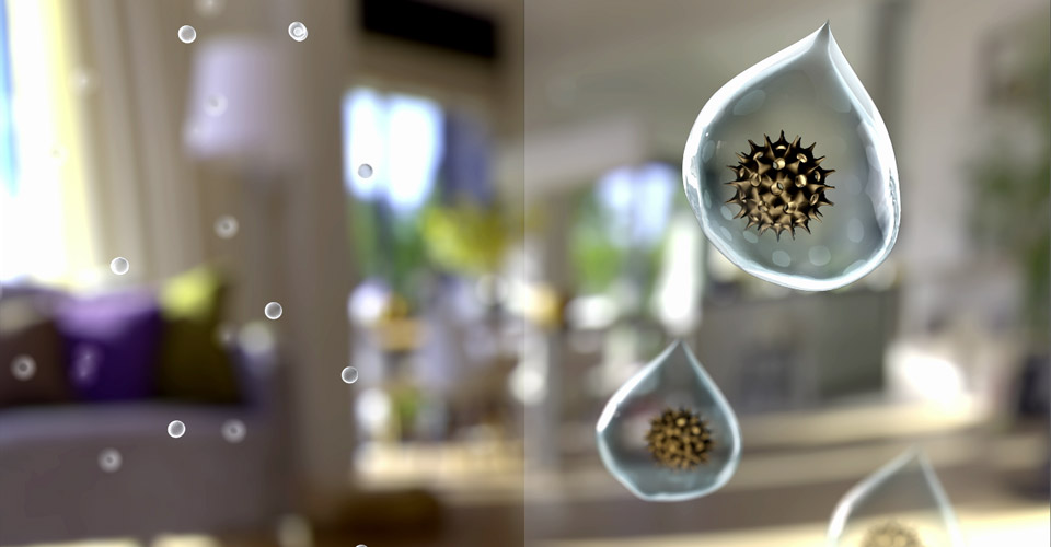 Air trop sec dans la maison d&ucirc; &agrave; une mauvaise isolation