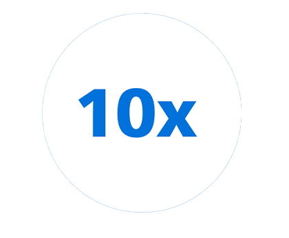 10x - pictogram