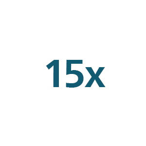 15x - pictogram