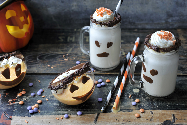 Halloween milkshakes