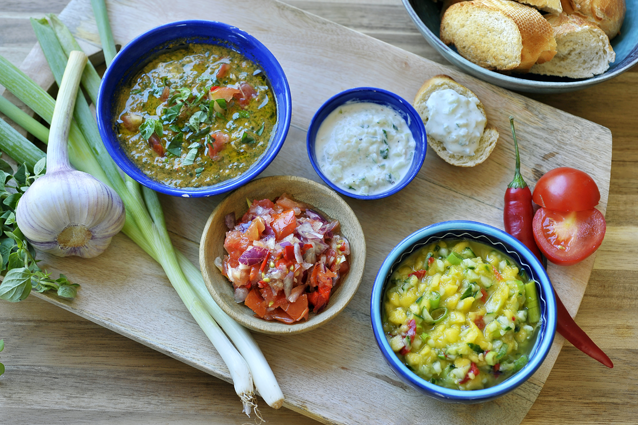 Van salsa tot tzatziki