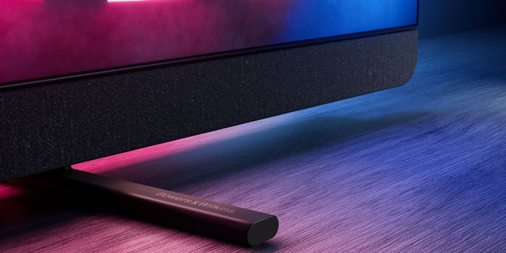 Bowers & Wilkins ingebouwd geluidssysteem